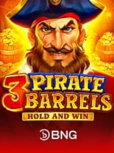 3 Pirate Barrels